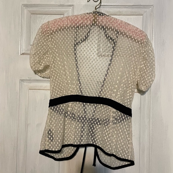COPY - Cute tie front sheer shrug - Picture 5 of 5